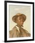 A Negro, Head and Shoulders-Frank Buchser-Framed Giclee Print