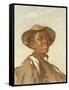 A Negro, Head and Shoulders-Frank Buchser-Framed Stretched Canvas