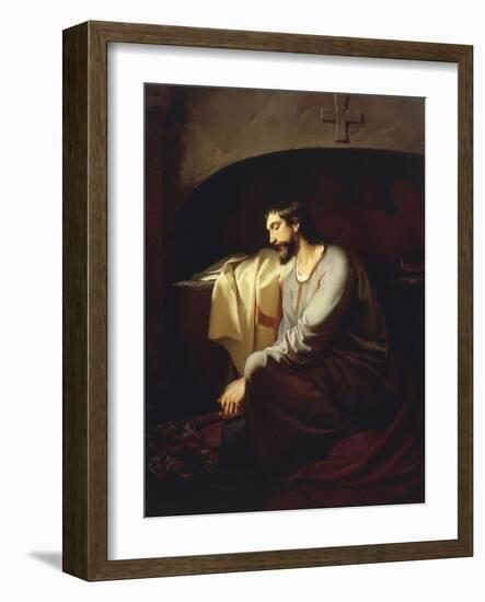 A Neophyte, 1851-Domenico Morelli-Framed Giclee Print