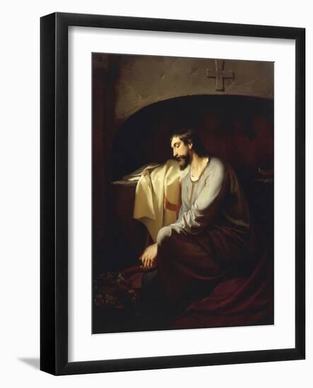 A Neophyte, 1851-Domenico Morelli-Framed Giclee Print