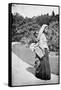 A Nepalese Woman with Her Child, C1910-null-Framed Stretched Canvas