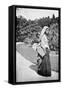 A Nepalese Woman with Her Child, C1910-null-Framed Stretched Canvas