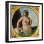 A Nereid, 1856 (Oil on Panel)-William Edward Frost-Framed Giclee Print