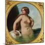 A Nereid, 1856 (Oil on Panel)-William Edward Frost-Mounted Giclee Print