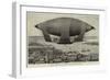 A New American Navigable War-Balloon-null-Framed Giclee Print