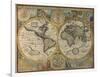 A New and Accurat Map of the World, 1651-John Speed-Framed Giclee Print