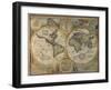 A New and Accurat Map of the World, 1651-John Speed-Framed Giclee Print