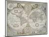 A new and accurate map of the world, 1676-John Speed-Mounted Giclee Print