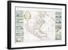 A new and correct map of the trading part of the West Indies, 1741-Henry Overton-Framed Giclee Print