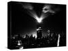 A New Beacon Lights Atop the Empire State Building-null-Stretched Canvas