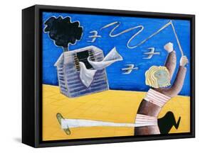 A New Beginning, 1989-Celia Washington-Framed Stretched Canvas