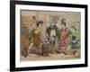 A New Chancery Suit Removed to the Scotch Bar or More Legitimates, 1819-Isaac Robert Cruikshank-Framed Giclee Print