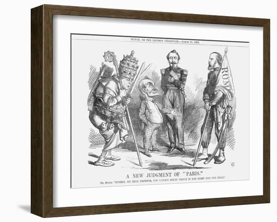 A New Judgement of Paris, 1862-John Tenniel-Framed Giclee Print