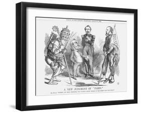 A New Judgement of Paris, 1862-John Tenniel-Framed Giclee Print