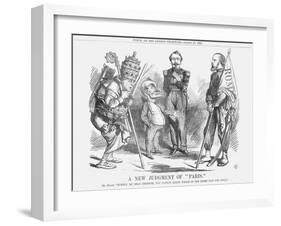 A New Judgement of Paris, 1862-John Tenniel-Framed Giclee Print