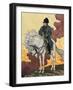 A New Life of Napoleon I Bonaparte (1769-1821). 1894 Lithography by Eugene Samuel GRASSET (1845-191-Eugene Grasset-Framed Giclee Print