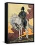 A New Life of Napoleon I Bonaparte (1769-1821). 1894 Lithography by Eugene Samuel GRASSET (1845-191-Eugene Grasset-Framed Stretched Canvas