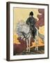 A New Life of Napoleon I Bonaparte (1769-1821). 1894 Lithography by Eugene Samuel GRASSET (1845-191-Eugene Grasset-Framed Giclee Print