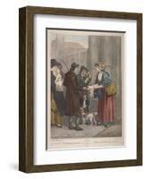 A New Love Song Only Ha'Penny a Piece, Cries of London, C1870-Francis Wheatley-Framed Giclee Print