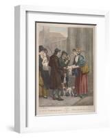 A New Love Song Only Ha'Penny a Piece, Cries of London, C1870-Francis Wheatley-Framed Giclee Print