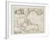 A New Map of the English Plantations in America, 1673 (Coloured Engraving)-Robert Morden-Framed Giclee Print