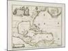 A New Map of the English Plantations in America, 1673 (Coloured Engraving)-Robert Morden-Mounted Giclee Print