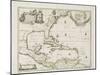 A New Map of the English Plantations in America, 1673 (Coloured Engraving)-Robert Morden-Mounted Giclee Print