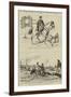 A New Method of Crossing a River for Cavalry-null-Framed Giclee Print