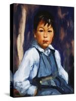 A New Mexico Boy-Robert Cozad Henri-Stretched Canvas