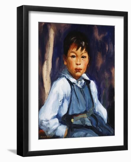 A New Mexico Boy-Robert Cozad Henri-Framed Giclee Print