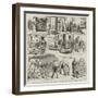 A New Mode of Travelling, What May Happen If the Vienna Tailor's Plan Is Generally Adopted-null-Framed Giclee Print