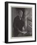 A New Peer at Home, Sir Henry Hawkins and His Poor Clients-Sydney Prior Hall-Framed Giclee Print