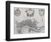 A New Plan of the City of London, Westminster and Southwark-John Stow-Framed Giclee Print