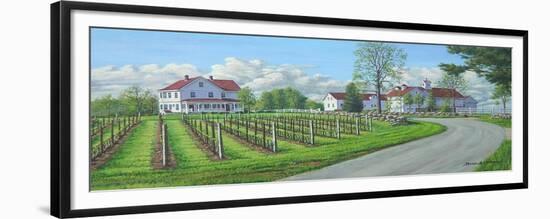 A New Season-Winery-Bruce Dumas-Framed Giclee Print