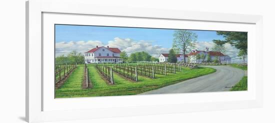 A New Season-Winery-Bruce Dumas-Framed Giclee Print