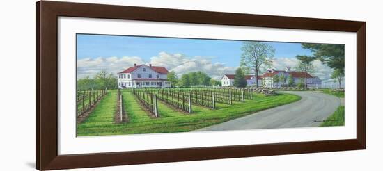 A New Season-Winery-Bruce Dumas-Framed Giclee Print