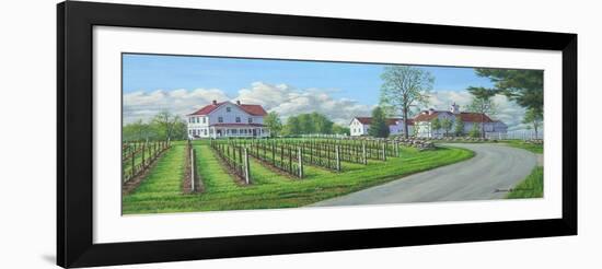 A New Season-Winery-Bruce Dumas-Framed Giclee Print