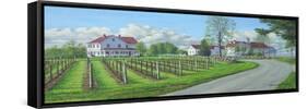 A New Season-Winery-Bruce Dumas-Framed Stretched Canvas