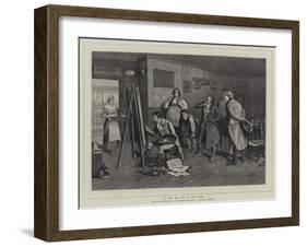 A New Sign for an Old Score-Henry Gillard Glindoni-Framed Giclee Print