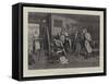 A New Sign for an Old Score-Henry Gillard Glindoni-Framed Stretched Canvas