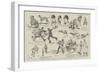 A New Sport, Whippet Dog Racing at Kensal Rise-null-Framed Giclee Print