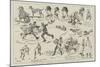 A New Sport, Whippet Dog Racing at Kensal Rise-null-Mounted Giclee Print