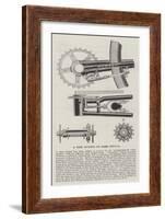 A New System of Free Pedals-null-Framed Giclee Print