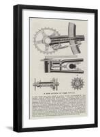 A New System of Free Pedals-null-Framed Giclee Print