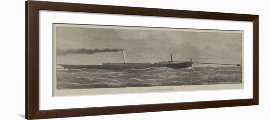 A New Torpedo Launch-null-Framed Giclee Print