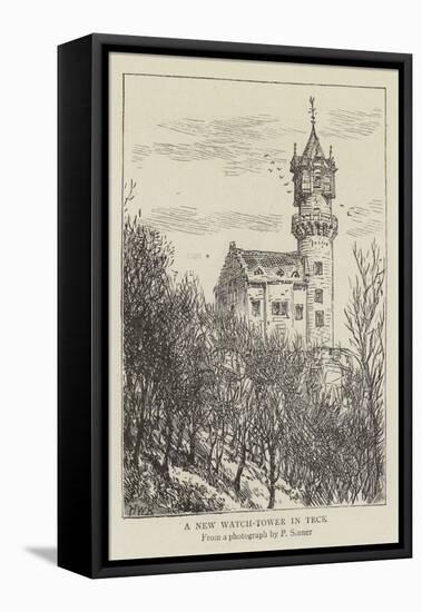 A New Watch-Tower in Teck-Henry William Brewer-Framed Stretched Canvas