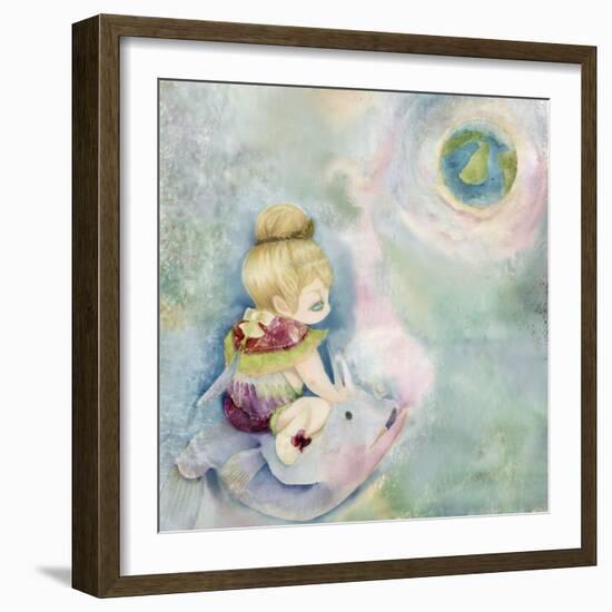 A New World-Meiya Y-Framed Giclee Print