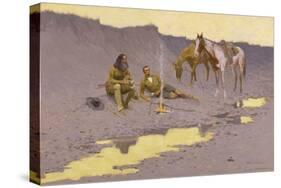A New Year on the Cimarron-Frederic Sackrider Remington-Stretched Canvas