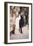 A New Year's Nocturne, New York, 1892-Childe Hassam-Framed Giclee Print