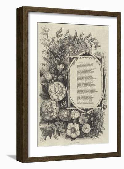 A New Year's Wreath-Thomas Sulman-Framed Giclee Print